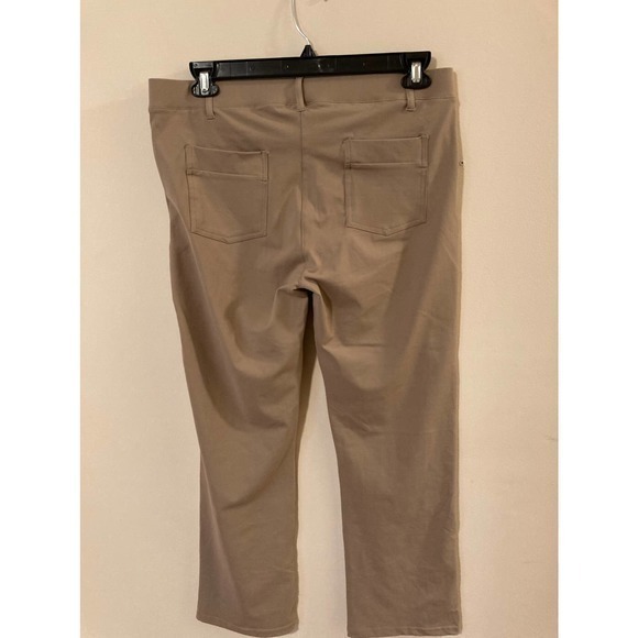 Yogipace NWT‎ tan beige XXL yoga pants career casual - Picture 5 of 8